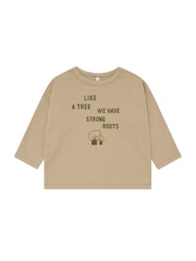 【ORGANIC ZOO】Strong Roots Long Sleeve T-Shirt GOTS