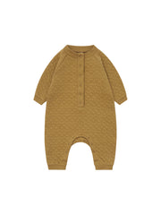 【ORGANIC ZOO】★予約★Seed Quilt Onesie