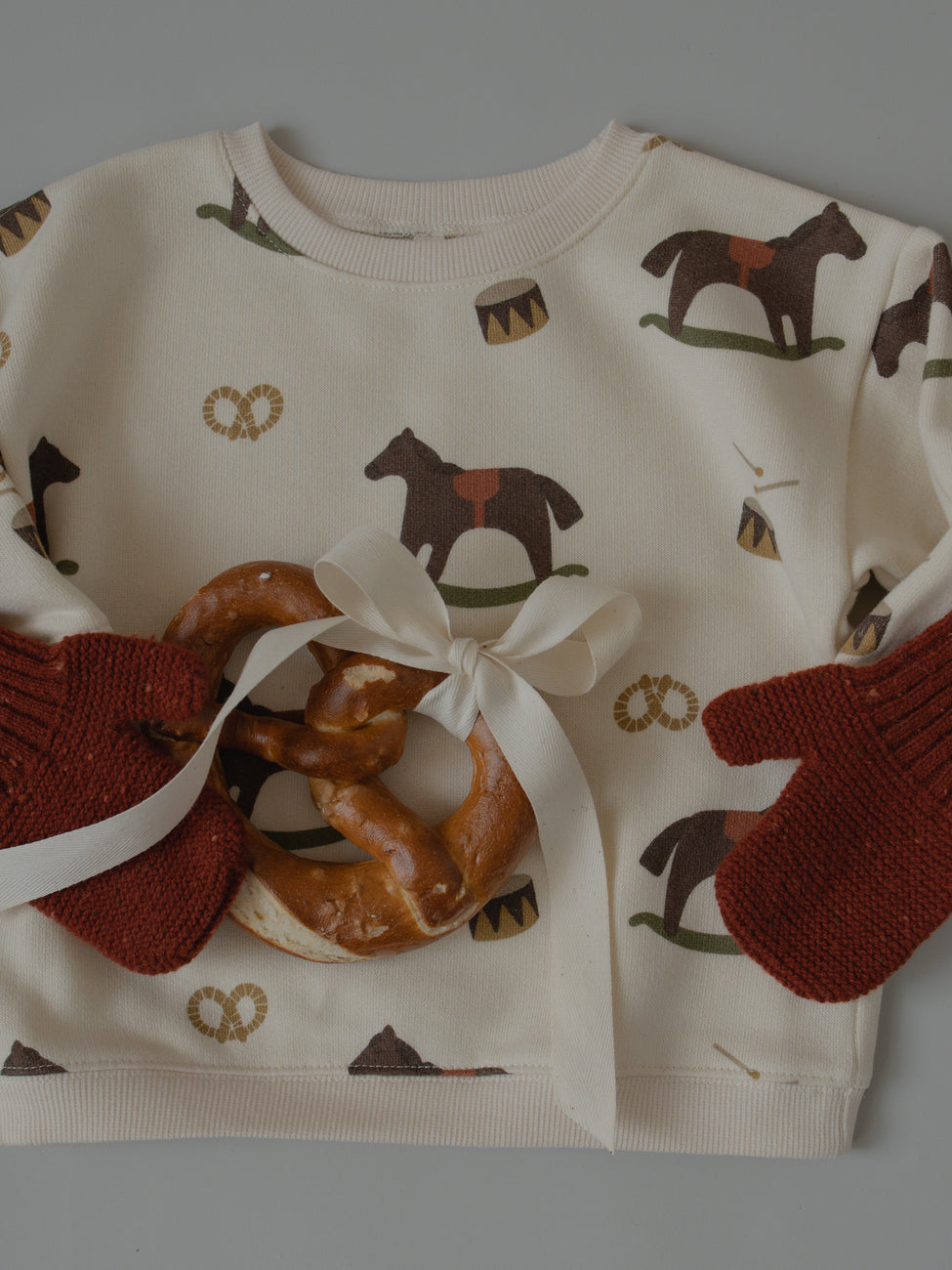 【ORGANIC ZOO】 Rockinghorse Parade Sweatshirt