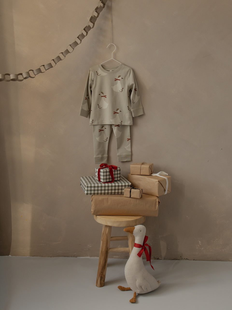 【ORGANIC ZOO】 Christmas Goose PJ's