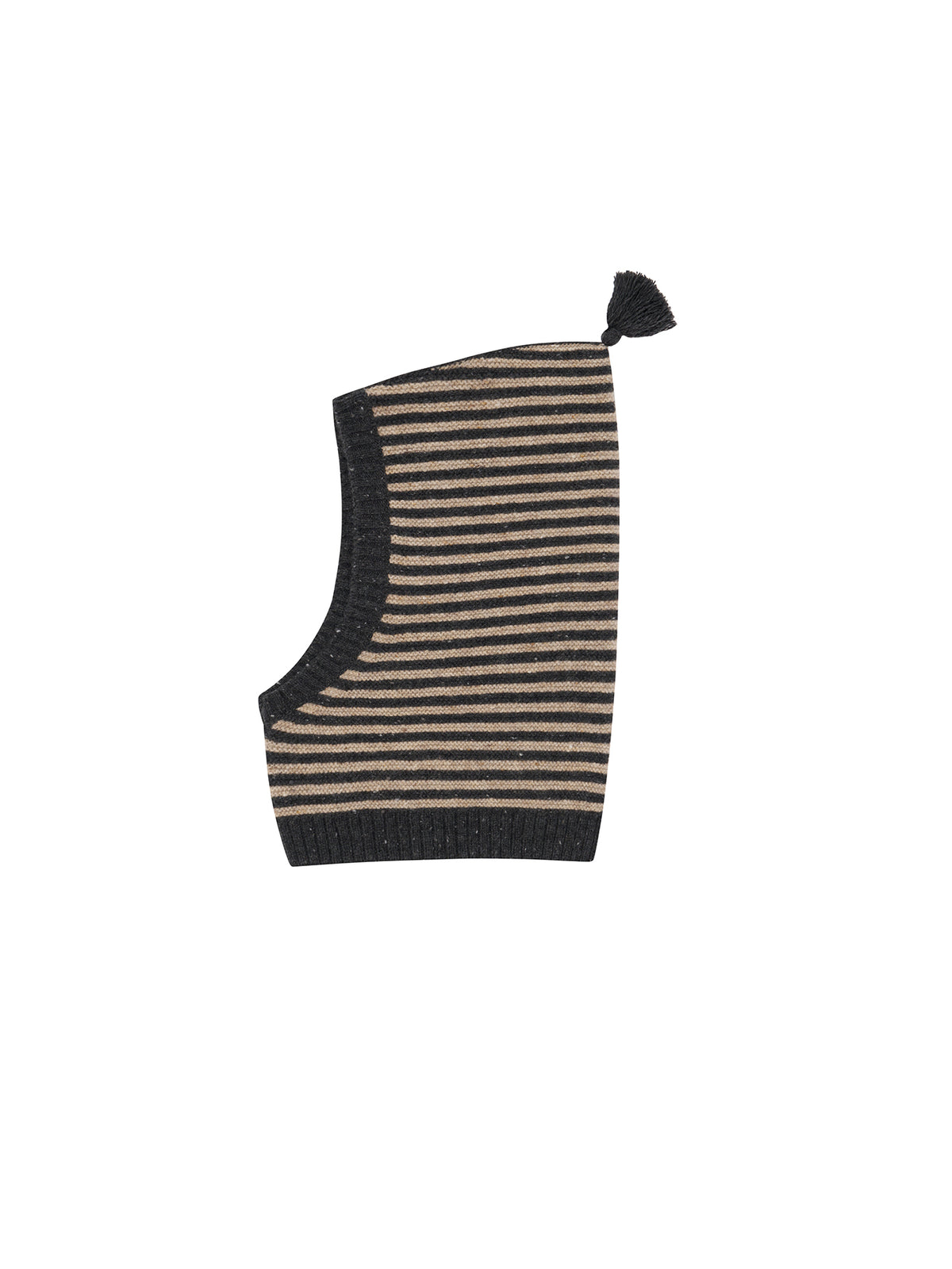 【ORGANIC ZOO】Charcoal Stripes Balaclava