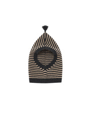 【ORGANIC ZOO】Charcoal Stripes Balaclava