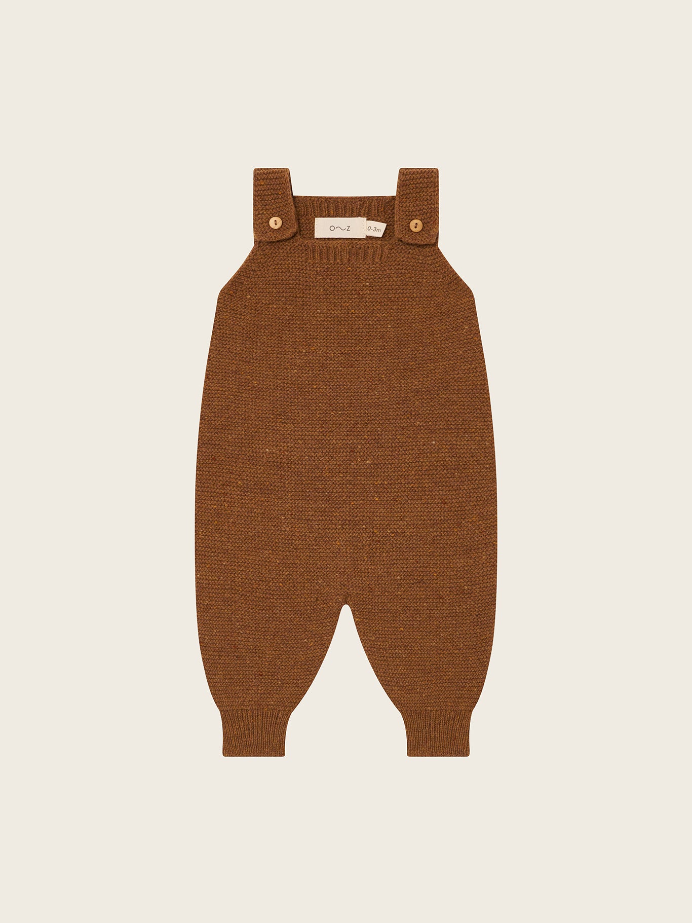 【ORGANIC ZOO】Chestnut Wool Salopette
