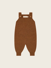 【ORGANIC ZOO】Chestnut Wool Salopette