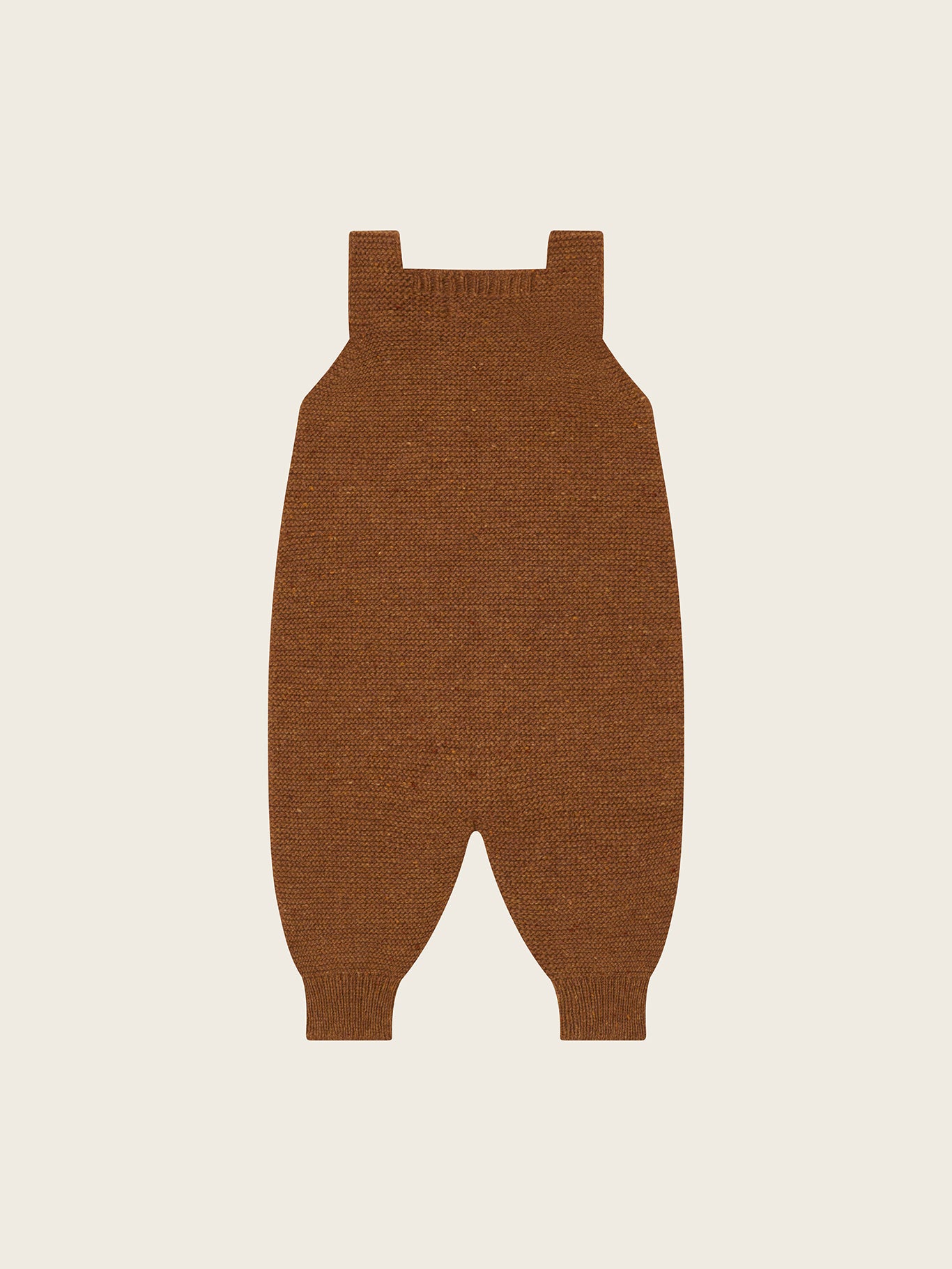 【ORGANIC ZOO】Chestnut Wool Salopette
