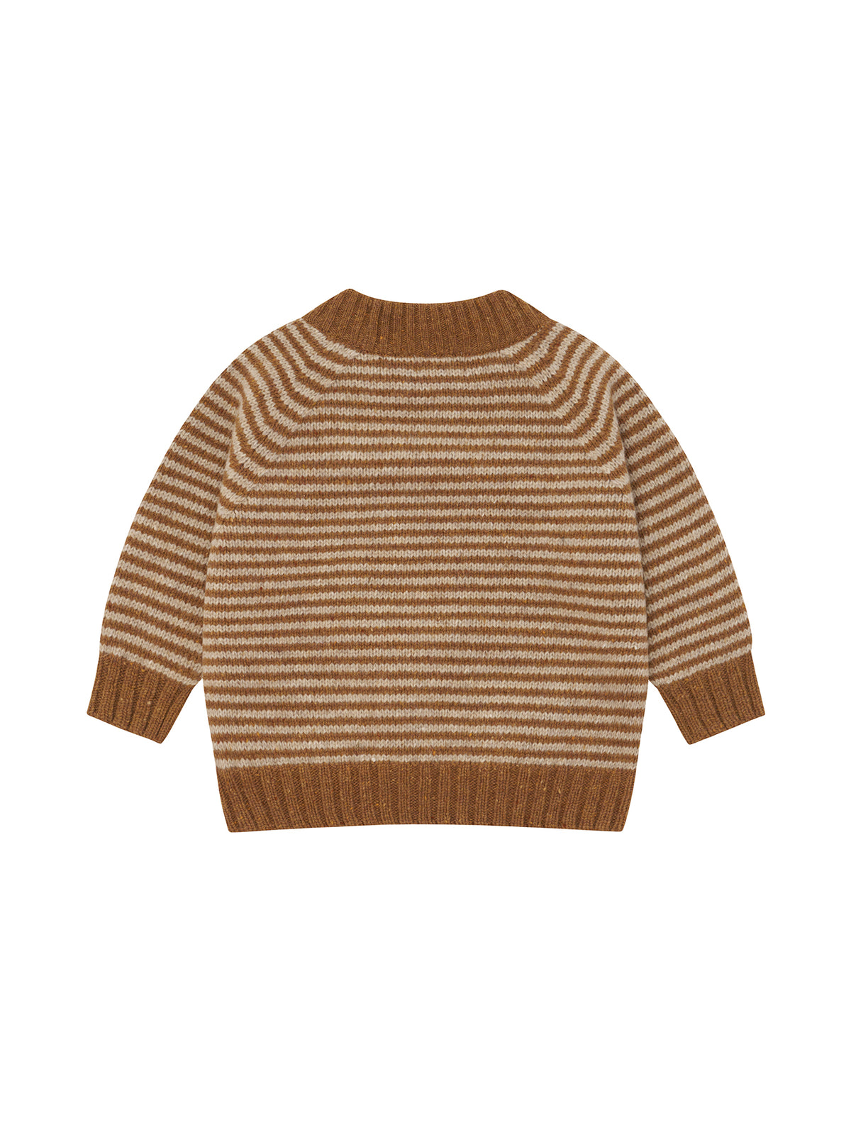 【ORGANIC ZOO】Chestnut Stripes Wool Jumper