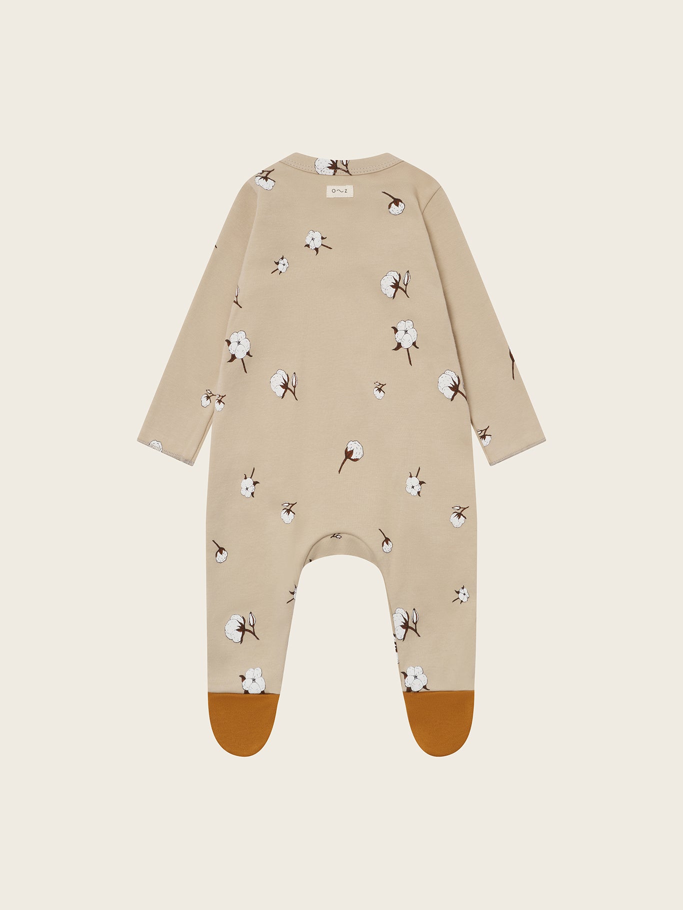 【ORGANIC ZOO】Cotton Field Suit w/ contrast feet