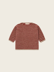 【ORGANIC ZOO】Paprika Stripes Wool Jumper