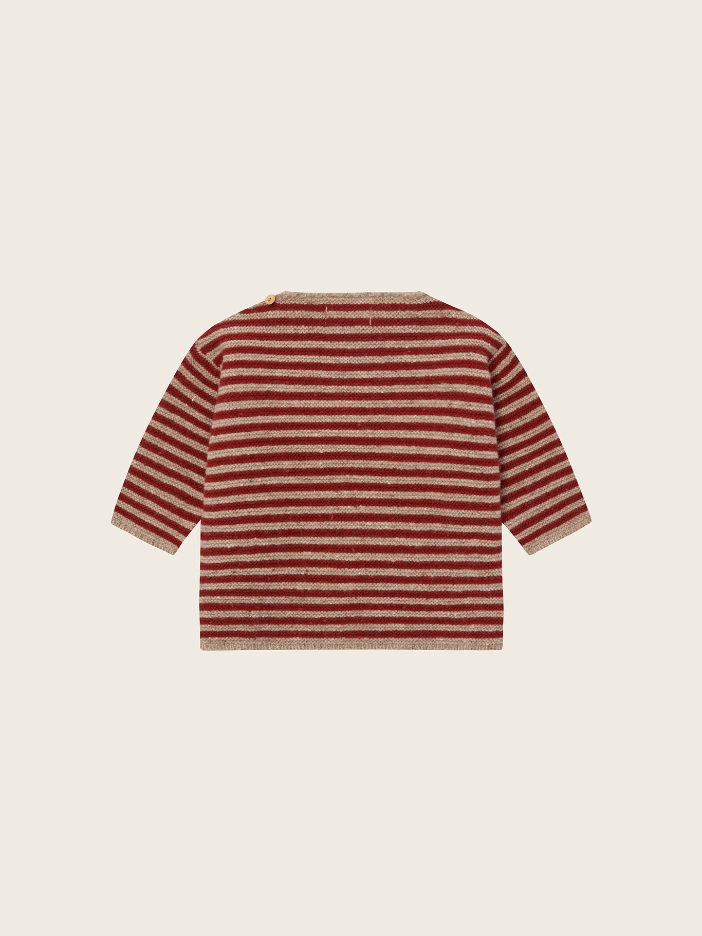 【ORGANIC ZOO】Paprika Stripes Wool Jumper
