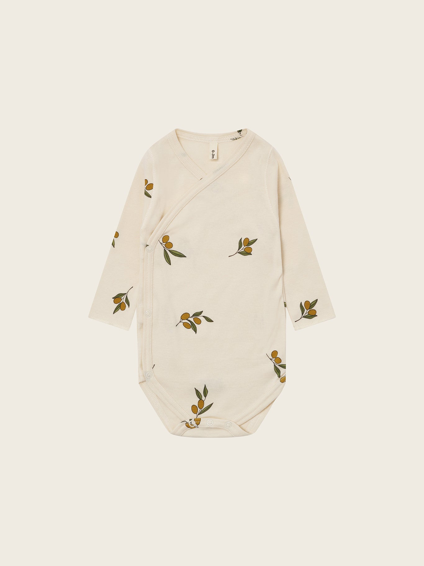 【ORGANIC ZOO】Olive Garden Wrap Bodysuit