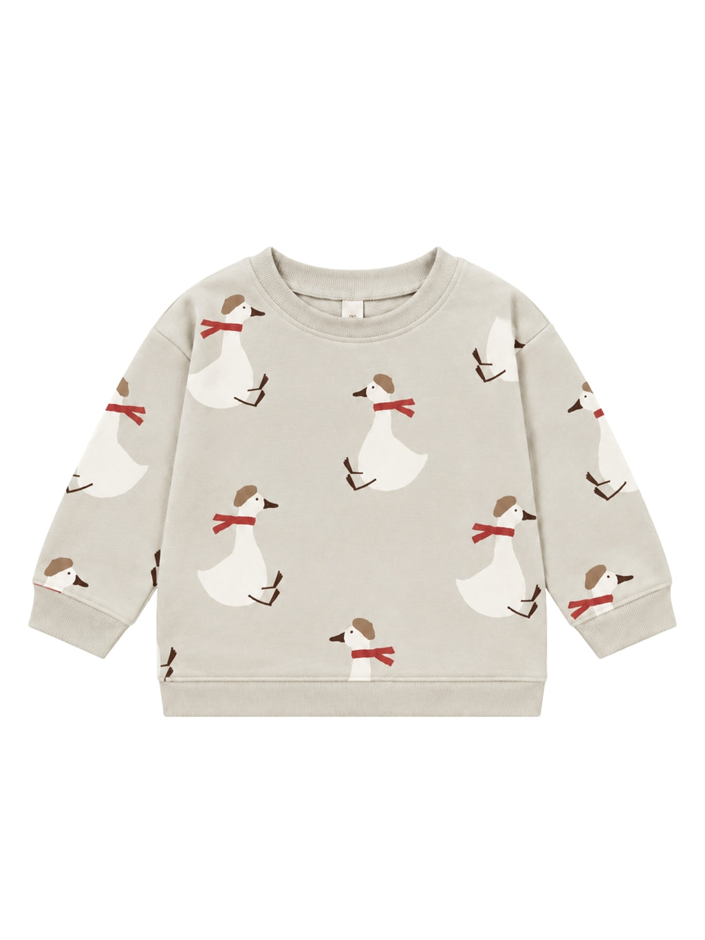 【ORGANIC ZOO】 Christmas Goose Sweatshirt