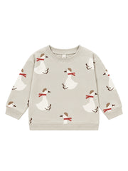 【ORGANIC ZOO】 Christmas Goose Sweatshirt