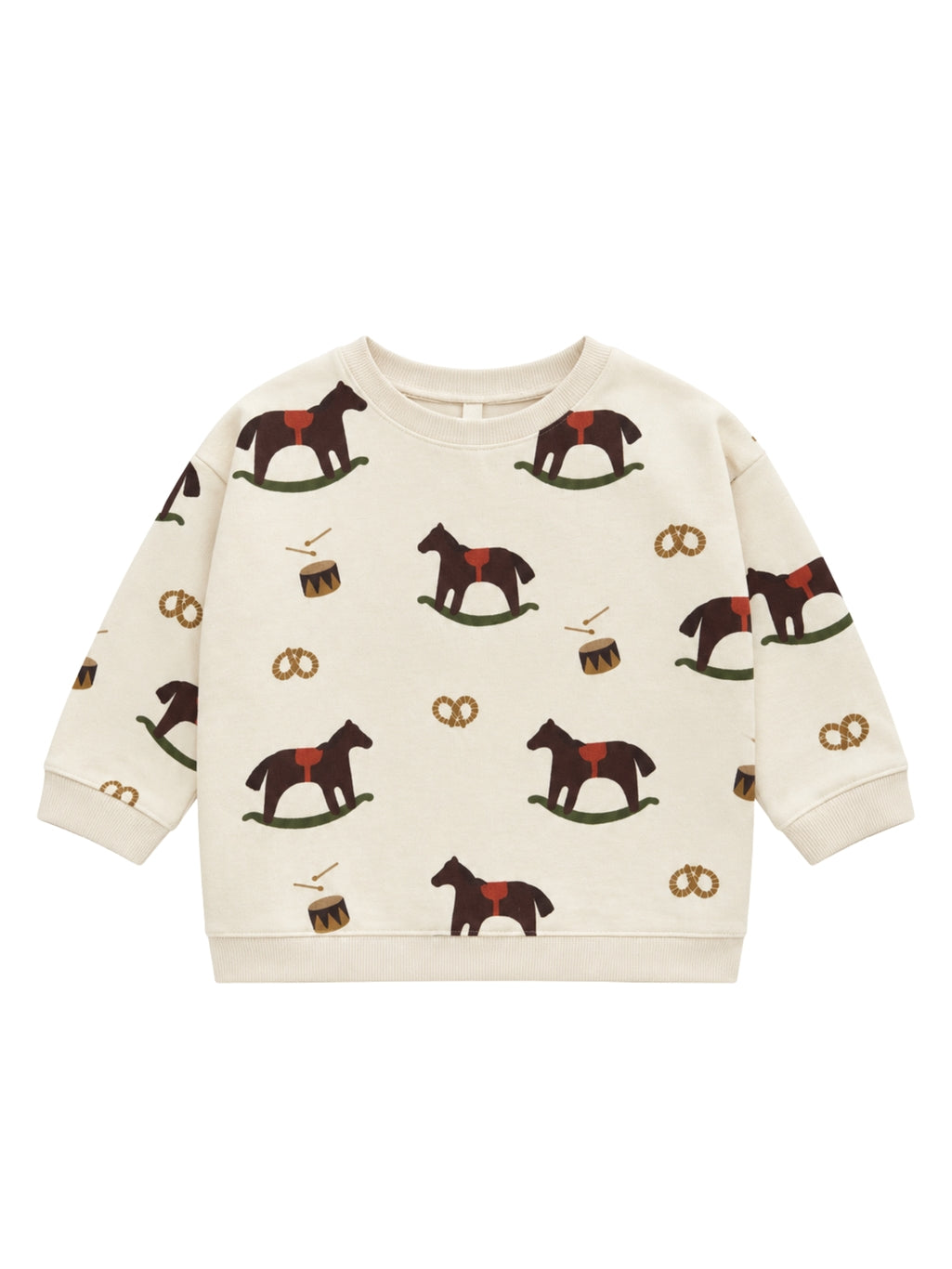 【ORGANIC ZOO】 Rockinghorse Parade Sweatshirt