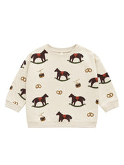 【ORGANIC ZOO】 Rockinghorse Parade Sweatshirt