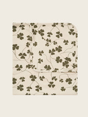 【ORGANIC ZOO】Clover Reversible Blanket Undyed