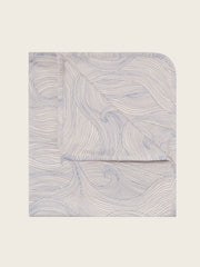 【ORGANIC ZOO】Seascape Reversible Blanket Undyed