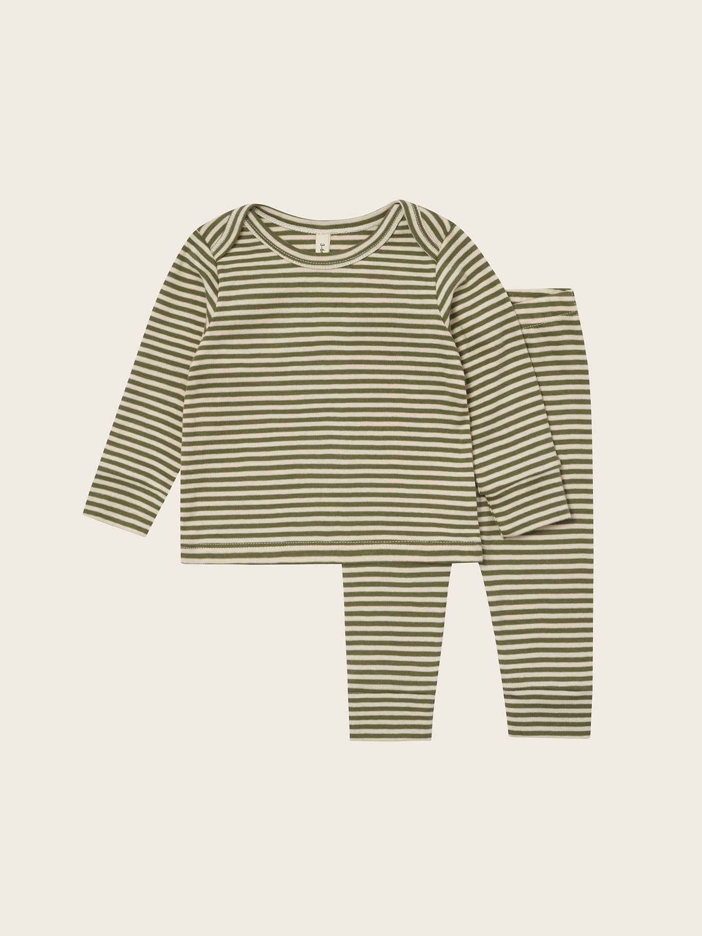 【ORGANIC ZOO】Fern Stripes Base Layer Set