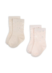 【Konges Sløjd / コンゲススロイド】 2 PACK SEQUIN SOCKS 靴下｜ オーガニックコットン ベビー服 子供服