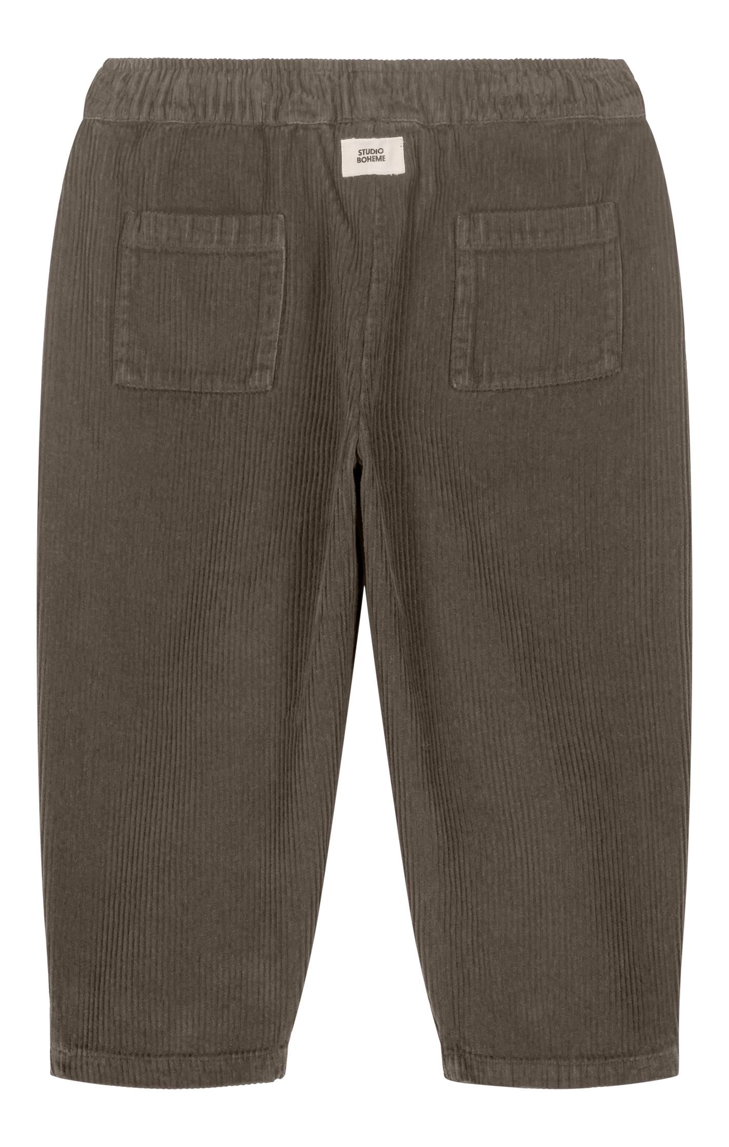 【STUDIO BOHEME】CARROT PANTS - DARK TAUPE