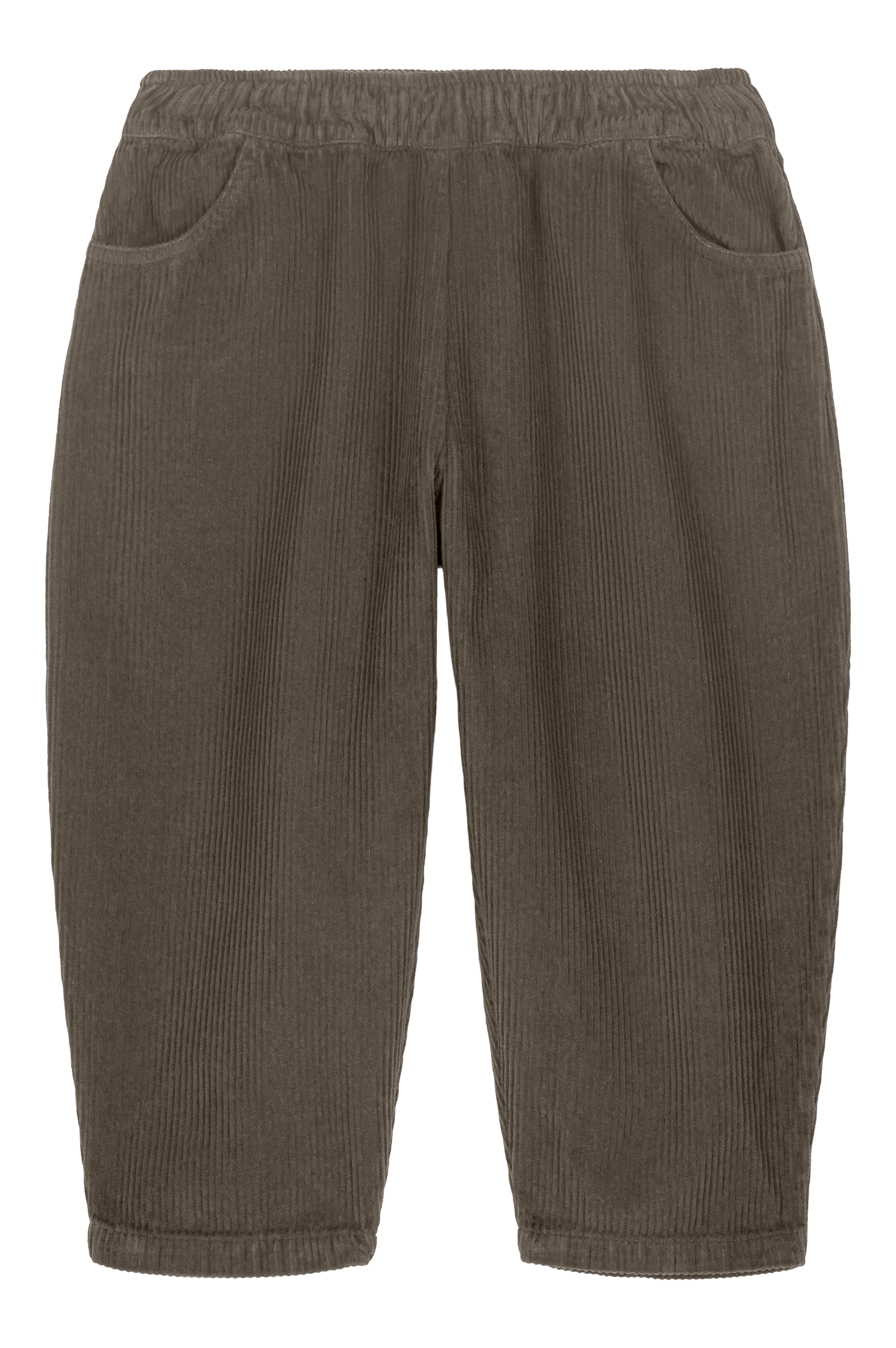 【STUDIO BOHEME】CARROT PANTS - DARK TAUPE