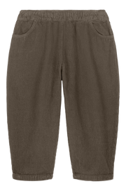 【STUDIO BOHEME】CARROT PANTS - DARK TAUPE