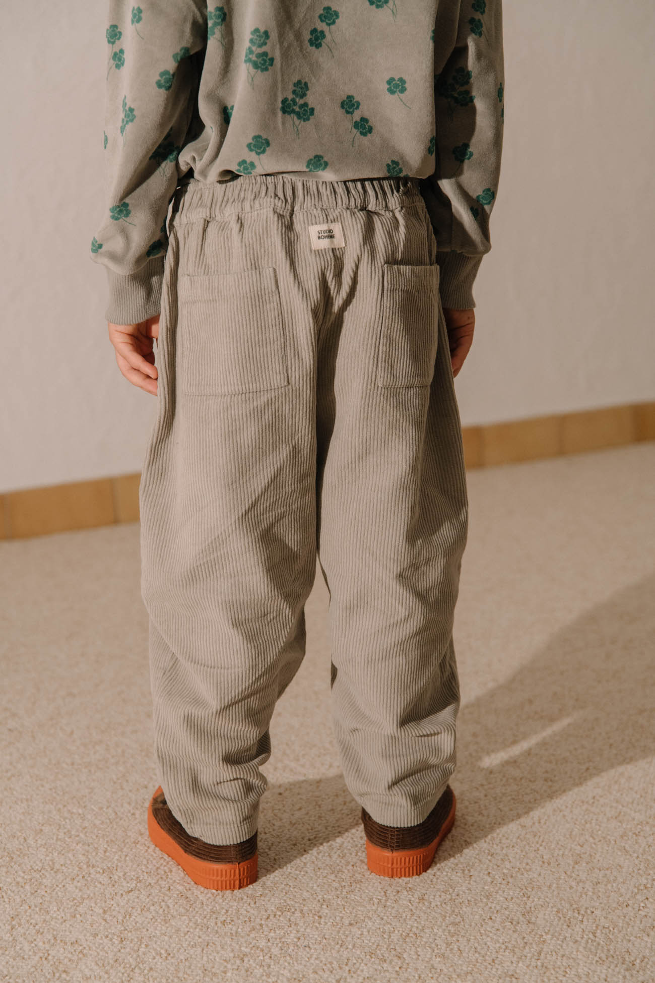 【STUDIO BOHEME】CARROT PANTS - GREY