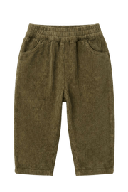 DROP1★ご予約【STUDIO BOHEME】CARROT PANTS - DARK OLIVE
