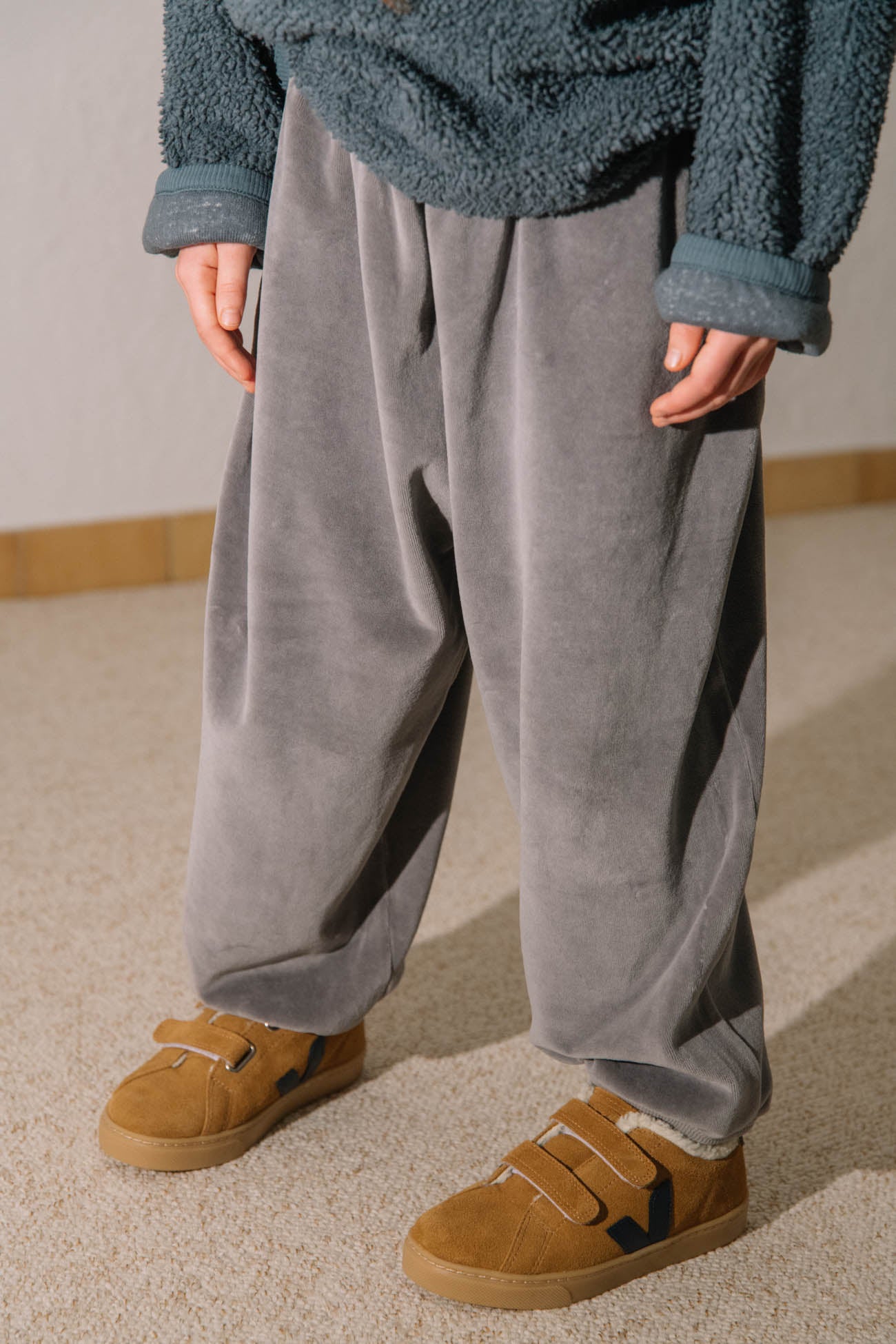 【STUDIO BOHEME】PORGY PANTS - GREY FLANNEL