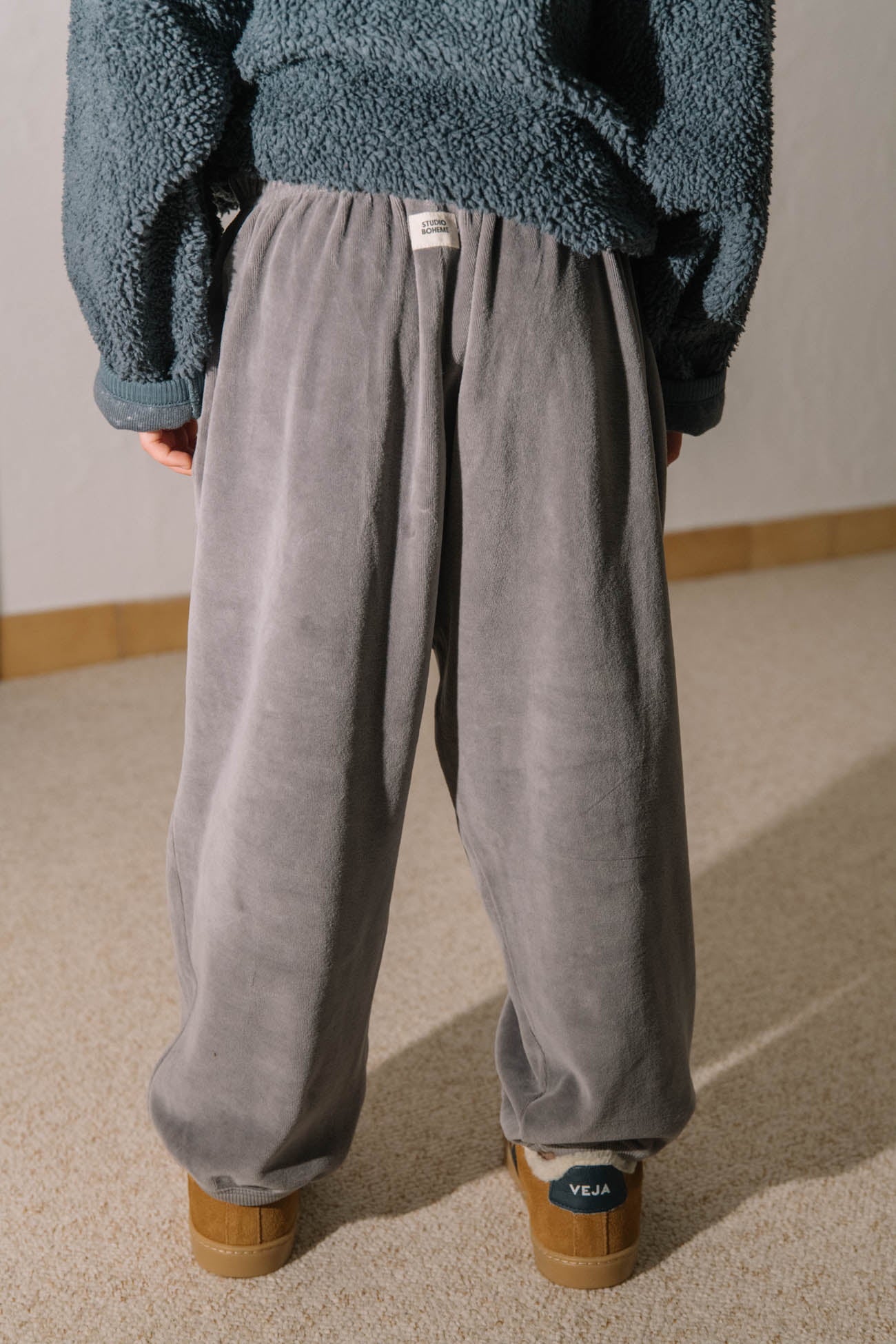【STUDIO BOHEME】PORGY PANTS - GREY FLANNEL
