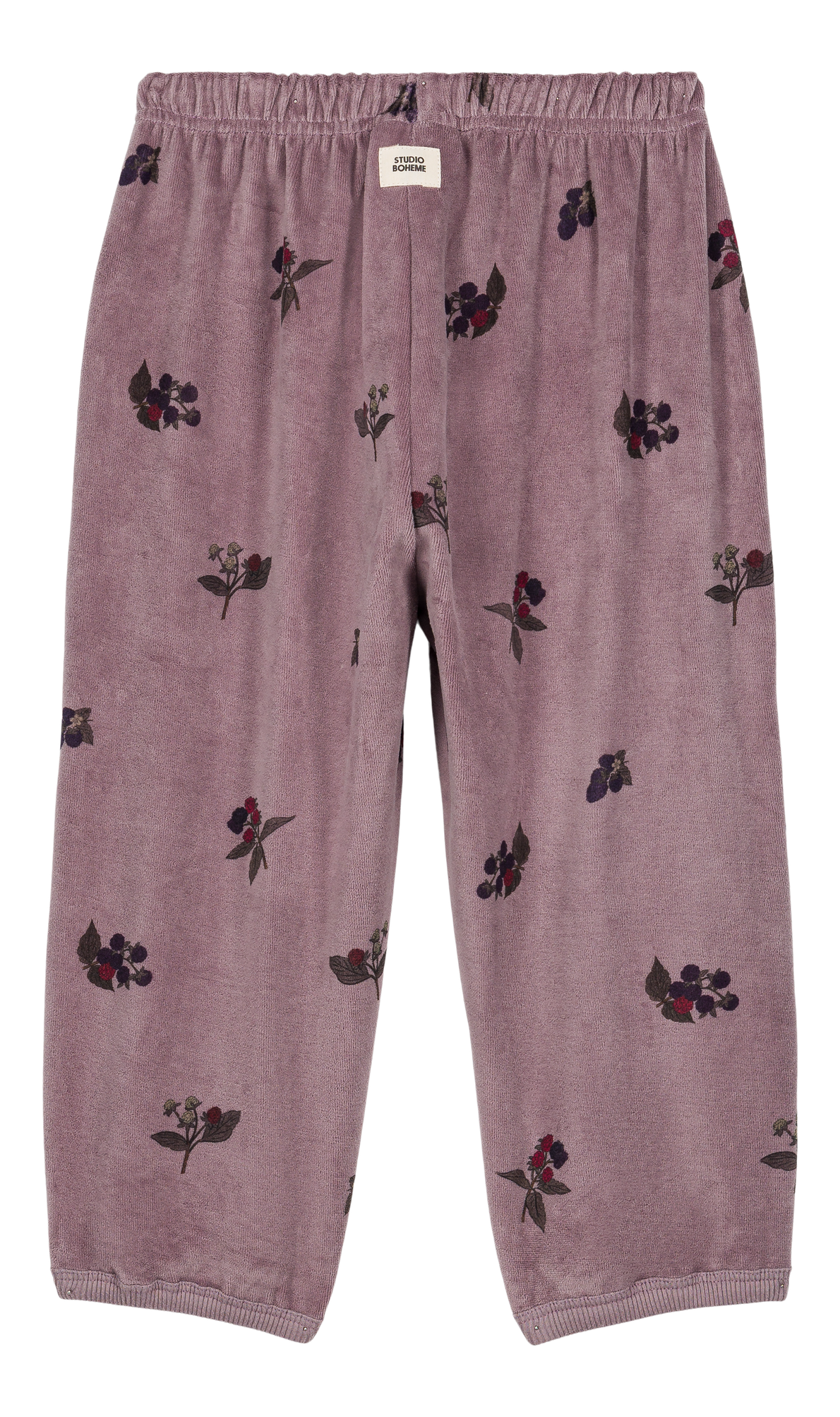 【STUDIO BOHEME】PORGY PANTS - MAUVE / BLACKBERRIES