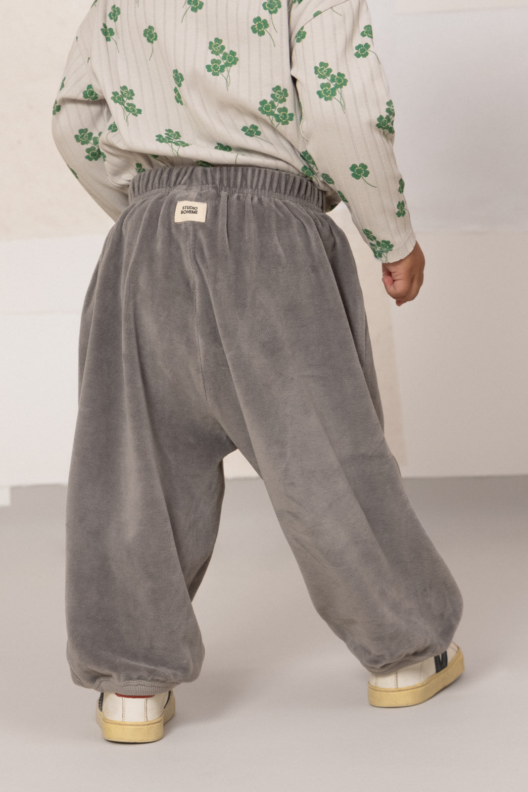 【STUDIO BOHEME】PORGY PANTS - GREY FLANNEL