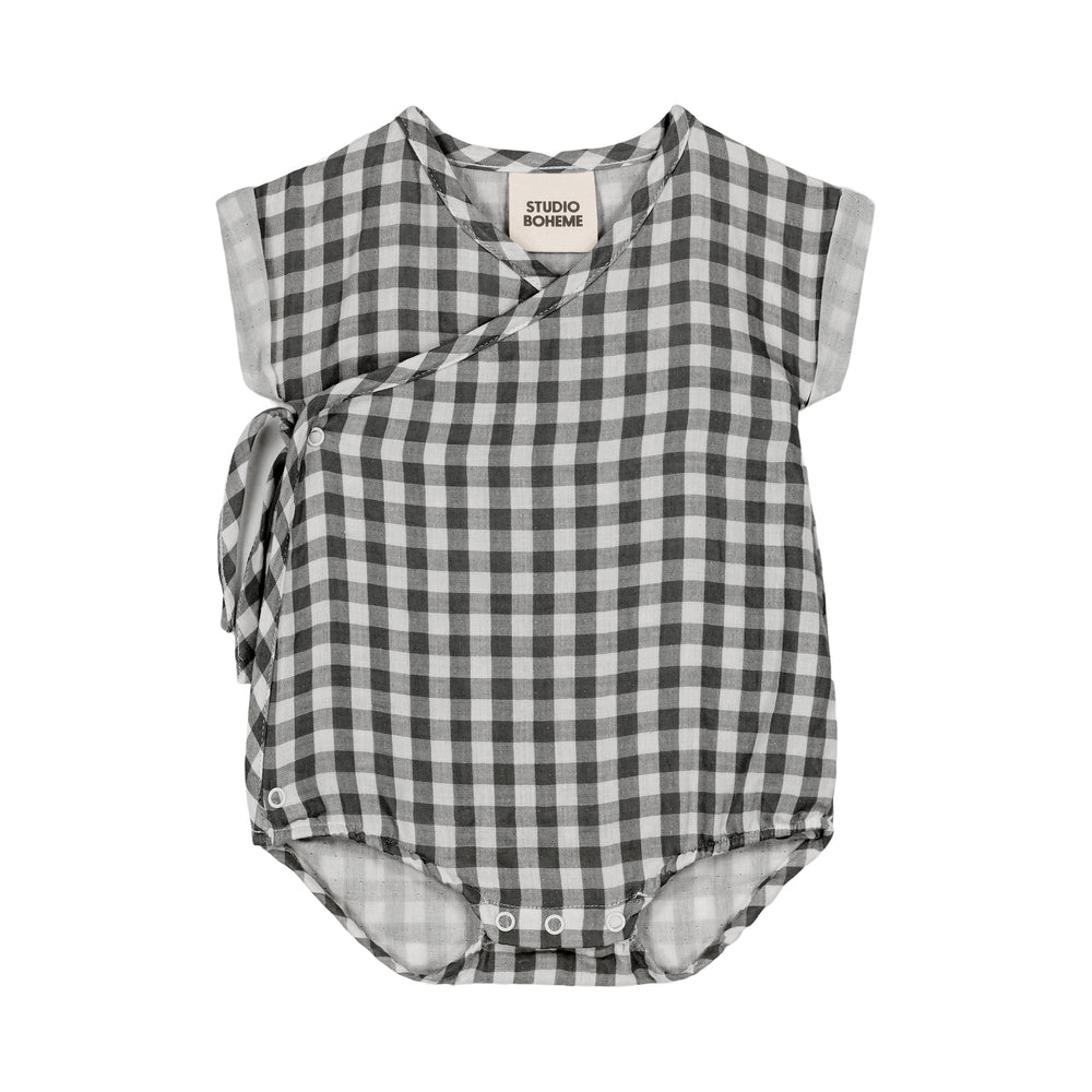 【STUDIO BOHEME】ROMPER NUAGE - GINGHAM