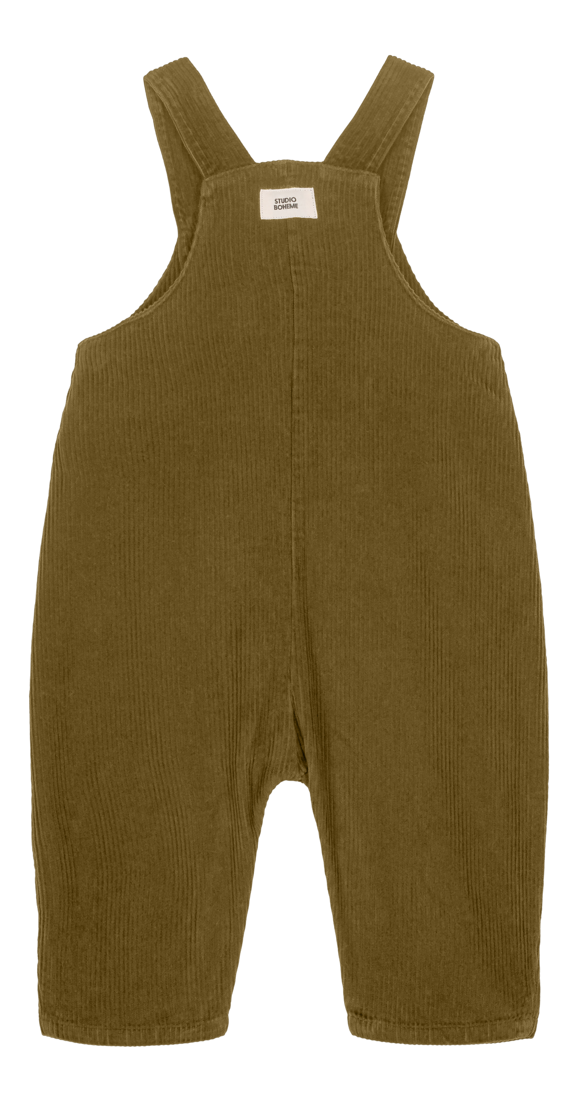【STUDIO BOHEME】HOMER OVERALLS - GREEN NUTRIA