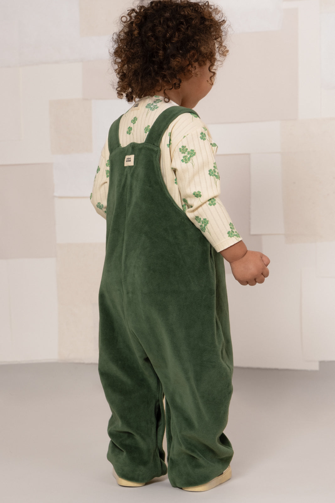 【STUDIO BOHEME】HOMER OVERALLS - GREEN CILANTRO