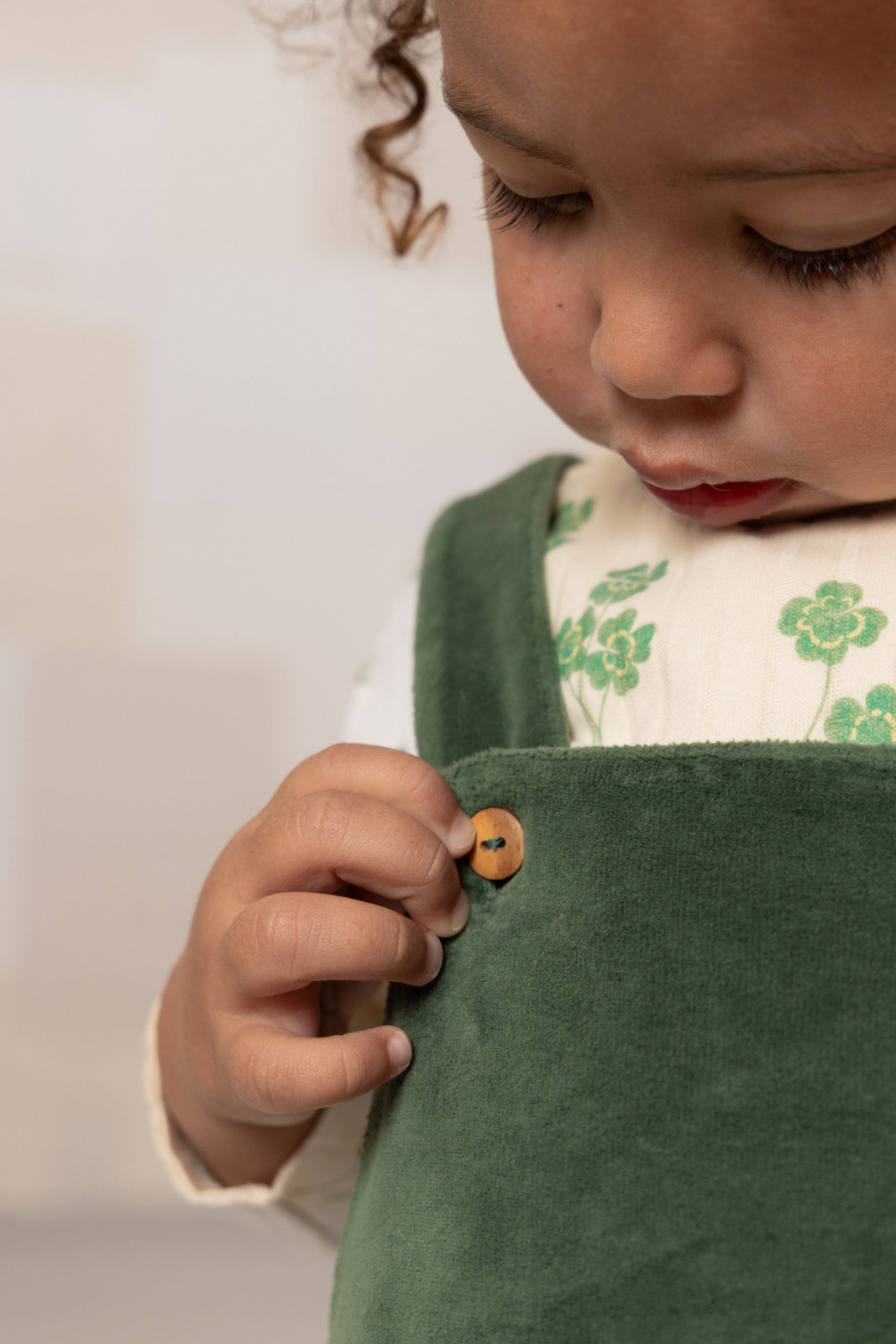 【STUDIO BOHEME】HOMER OVERALLS - GREEN CILANTRO