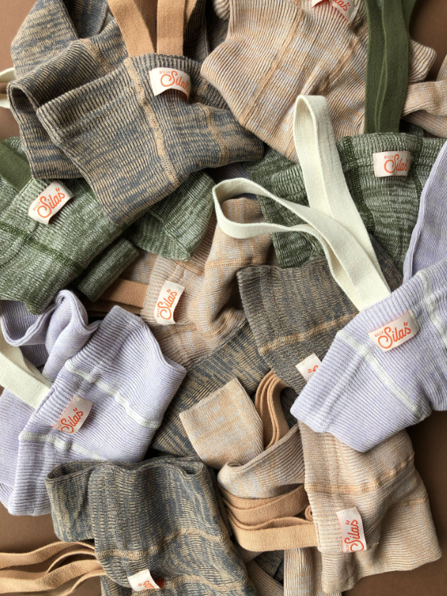 【SILLY Silas】シリーサイラス Footless Collection_Charcoaly Brown