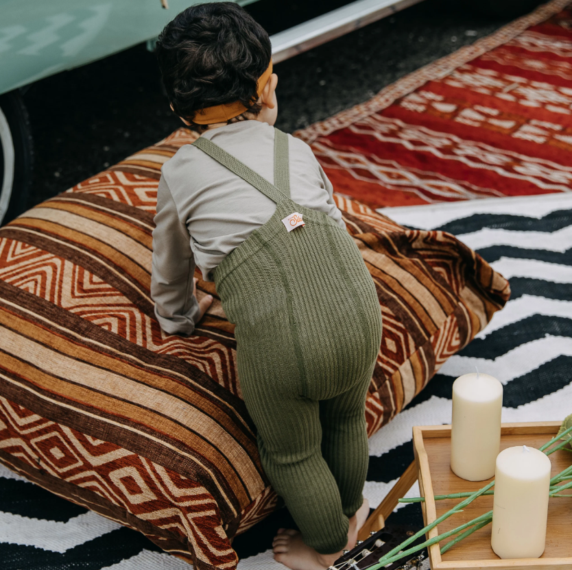 【SILLY Silas】シリーサイラス Hippy Footless tights_Olive