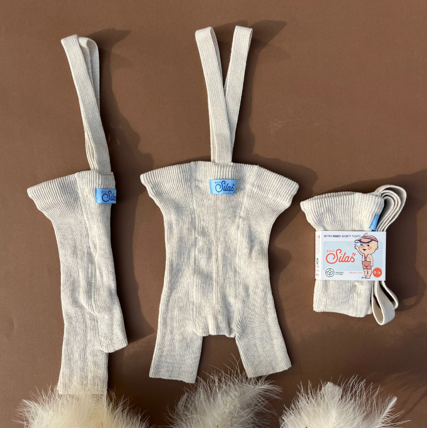 【SILLY Silas】シリーサイラス Shorty Tights Collection_Cream Blend