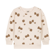 【STUDIO BOHEME】OURS SWEAT - ECRU / CHRISTMAS FAIRY