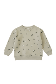 DROP2★【STUDIO BOHEME】BART SWEAT-SHIRT - BLUE / GUI