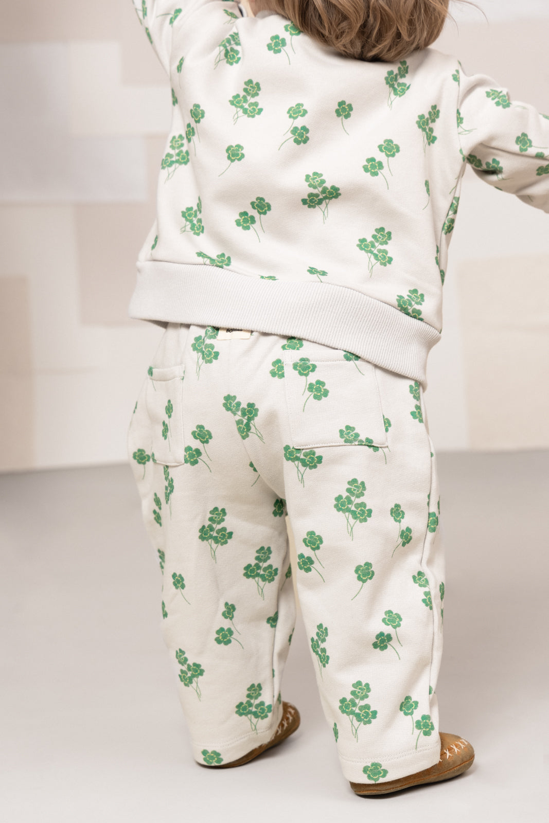 【STUDIO BOHEME】CARROT PANTS - GREY / CLOVERS