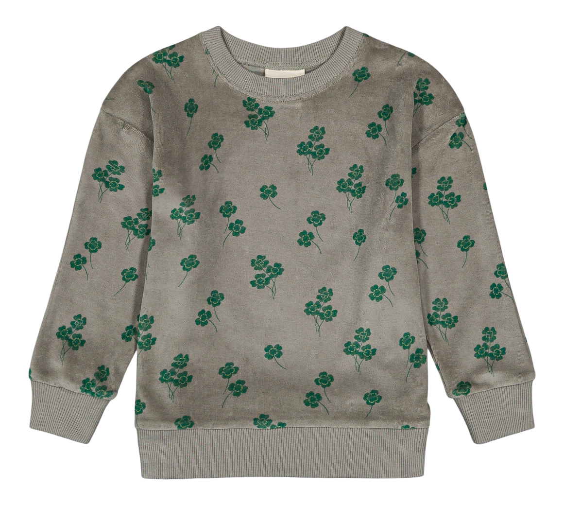 【STUDIO BOHEME】BART SWEAT-SHIRT - GREY / CLOVERS