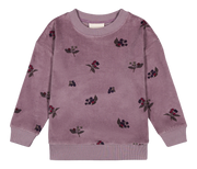 【STUDIO BOHEME】BART SWEAT-SHIRT - MAUVE / BLACKBERRIES