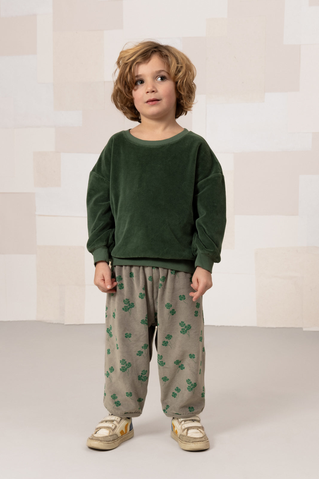 【STUDIO BOHEME】BART SWEAT-SHIRT - GREEN CILANTRO