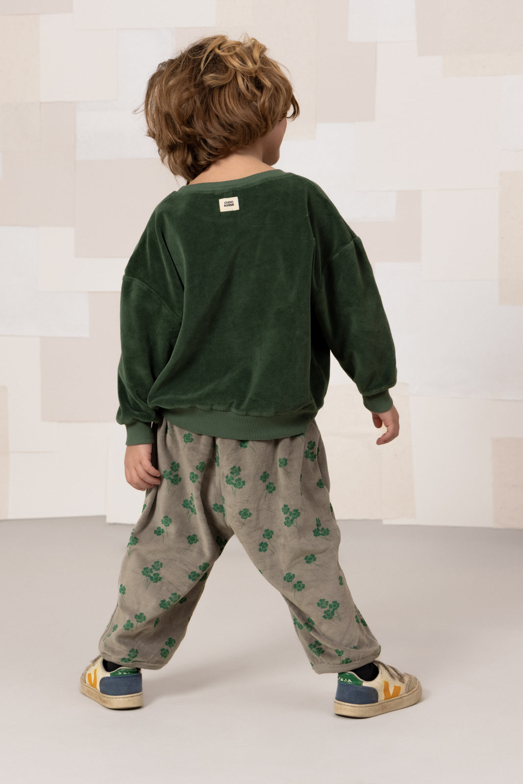 【STUDIO BOHEME】BART SWEAT-SHIRT - GREEN CILANTRO