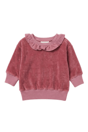 【STUDIO BOHEME】JUNO SWEAT-SHIRT - RASPBERRY