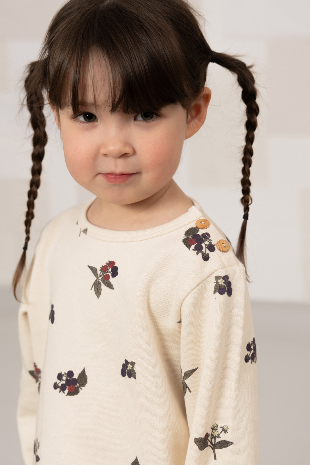 みかさま専用★STUDIO BOHEME PARIS NOUNOURS COAT Manteau Nounours Rose Studio Boheme Coton Bio Effet Moumoute