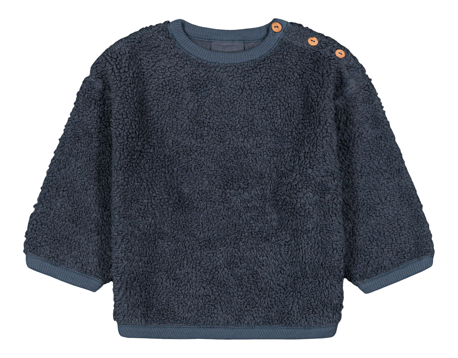 【STUDIO BOHEME】OURS SWEAT-SHIRT - GREY BLUE