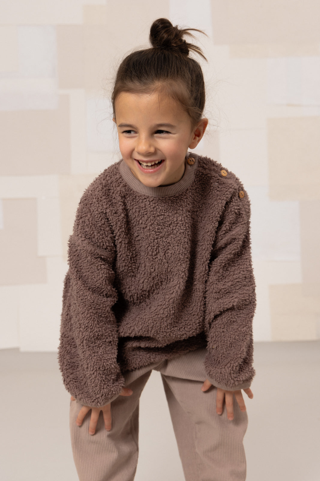 【STUDIO BOHEME】OURS SWEAT-SHIRT - MAUVE