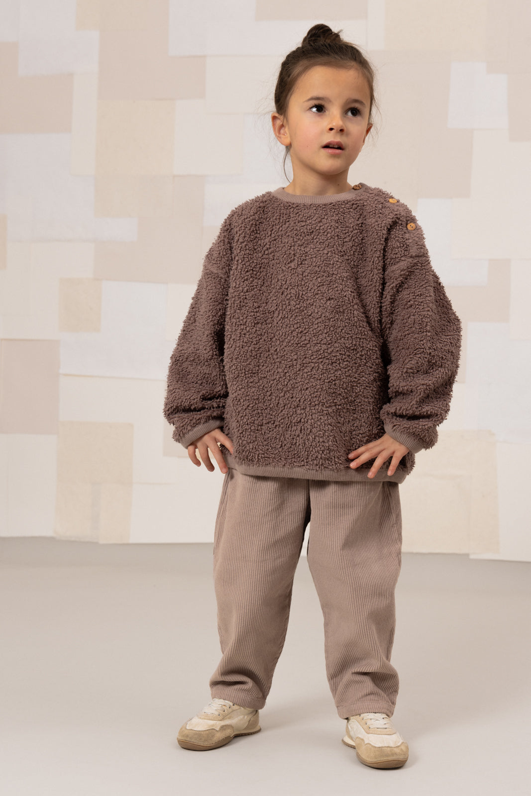 【STUDIO BOHEME】CARROT PANTS - LIGHT MAUVE